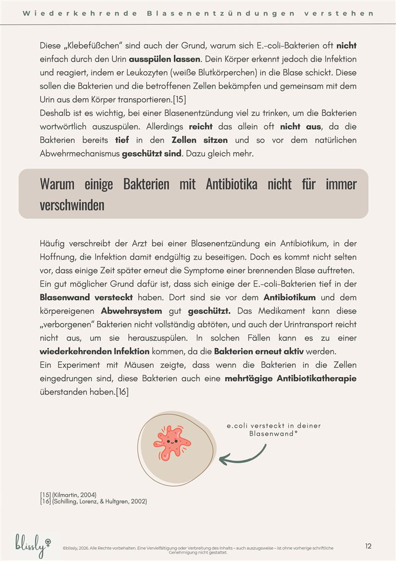Seite: Warum einige Bakterien mit Antibiotika nicht verschwinden