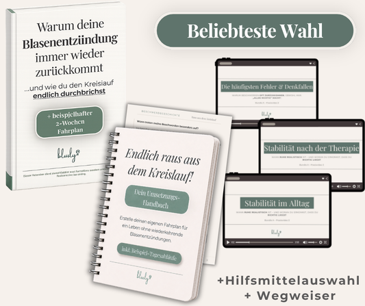 Wiederkehrende Blasenentzündung verstehen & durchbrechen - Komplettpaket