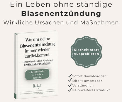 Wiederkehrende Blasenentzündung verstehen & durchbrechen - Ratgeber
