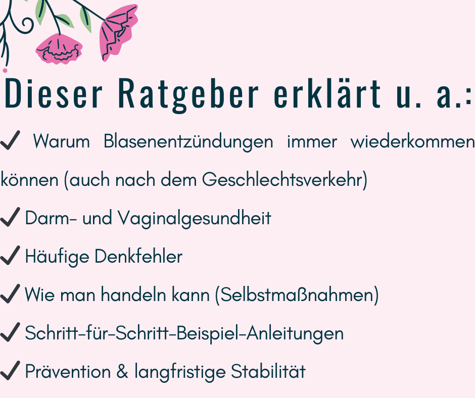 Wiederkehrende Blasenentzündungen verstehen - Ratgeber (Ebook)
