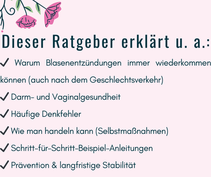 Wiederkehrende Blasenentzündungen verstehen - Ratgeber (Ebook)